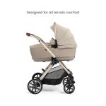 Silver Cross Reef + First Bed Folding Carrycot + Ultimate Pack - Motion All Size - Stone