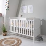 Tutti Bambini Rio Cot Bed with Cot Top Changer & Mattress - White