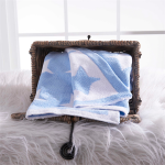 Silvercloud Little Star Chenille Blanket - 70 x 95cm
