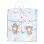 Silvercloud Little Star Curtains and Tie-Backs - 137 x137cm
