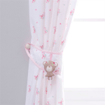 Silvercloud Sweet Dreams Curtains and Tie-Backs - 137 x 137cm