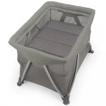 Nuna SENA Aire Travel Cot with Zip On Bassinet - Frost