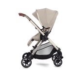 Silver Cross Dune + First Bed Folding Carrycot + Travel Pack - Stone