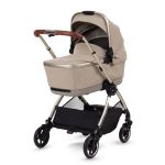 Silver Cross Dune + First Bed Folding Carrycot + Ultimate Pack - Stone
