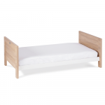 Silver Cross Finchley Cot Bed - Oak/White
