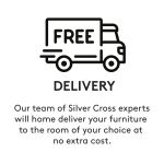 Silver Cross Alnmouth 2 Piece Cot Bed & Wardrobe Set
