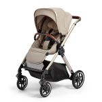 Silver Cross Reef + First Bed Folding Carrycot - Stone