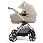 Silver Cross Reef + First Bed Folding Carrycot + Ultimate Pack - Stone