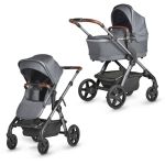Silver Cross Wave Pram & Pushchair + Ultimate Pack + Motion All Size - Lunar