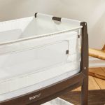 SnuzPod 4 Bedside Crib with Mattress The Natural Edit - Ebony