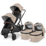 UPPAbaby VISTA V2 Twin Cybex Cloud T Travel System - Liam