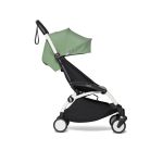 BABYZEN YOYO² Complete Stroller with Bassinet - Peppermint on White Frame