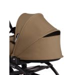 BABYZEN YOYO² Complete Stroller with Bassinet - Toffee on White Frame