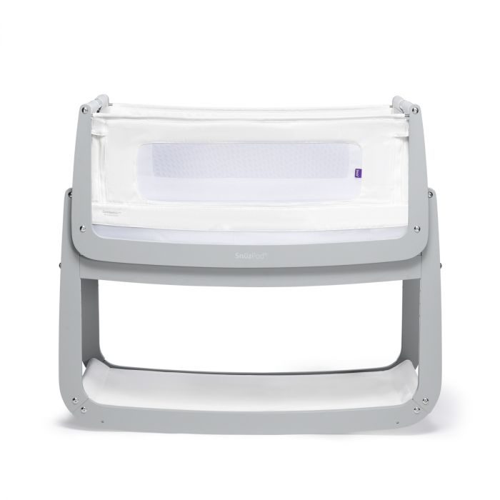 SnuzPod 4 Bedside Crib with Mattress - Dove product image