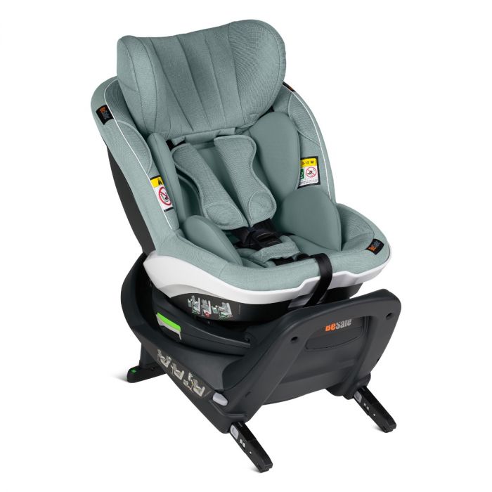 BeSafe iZi Turn i-Size Car Seat - Sea Green Melange product image