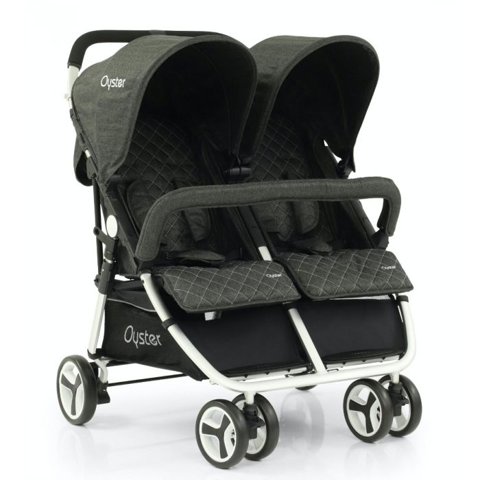 Babystyle Oyster Twin Stroller - Pepper
