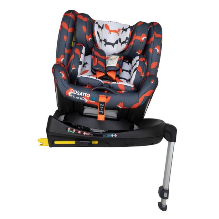 Cosatto All in All 360 Rotate i-Size Group 0+/1/2/3 Car Seat with IsoFix - Charcoal Mister Fox product image