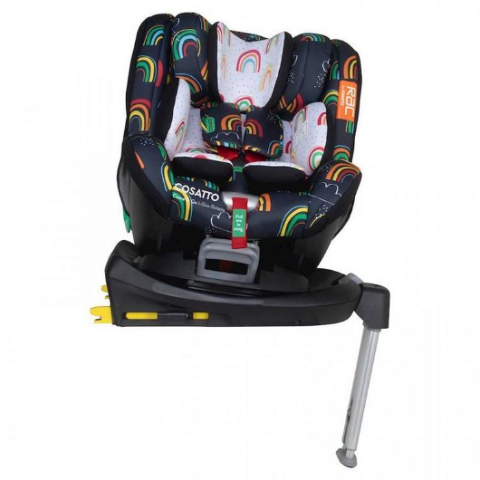 Cosatto Come and Go i-Size Rotate Car Seat - Disco Rainbow product image