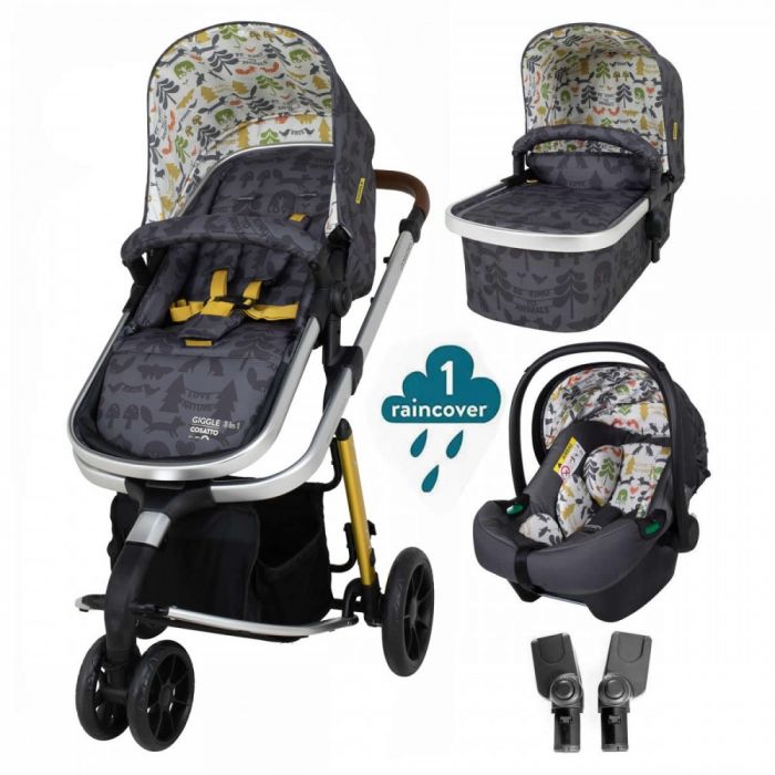 Cosatto Giggle 3 in 1 i-Size Car Seat Bundle - Nature Trail product image