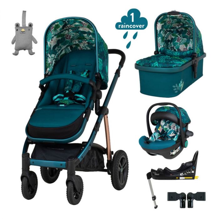 Cosatto Wow 2 Acorn i-Size Car Seat and Base Bundle - Midnight Jungle product image