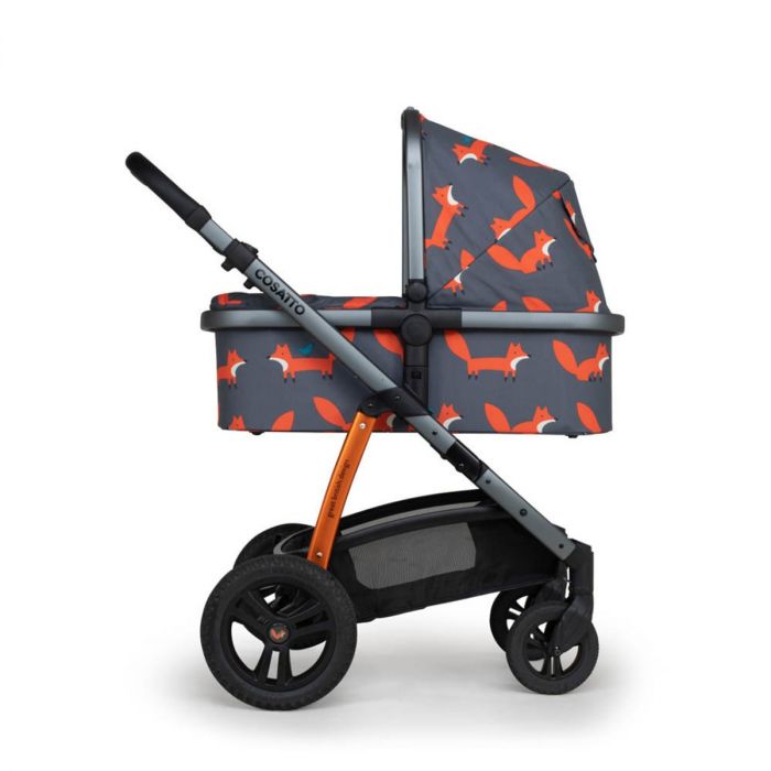 Cosatto Wow 2 Pram and Pushchair - Charcoal Mister Fox product image