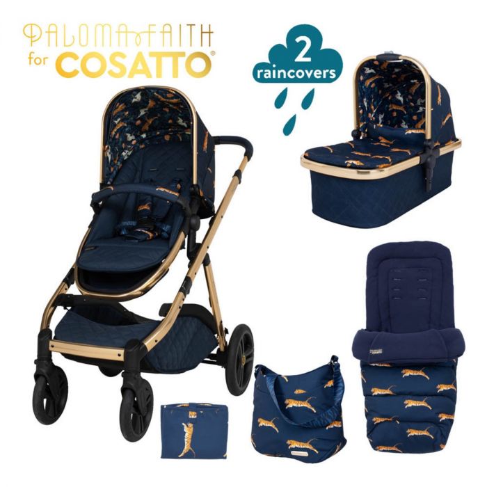 Cosatto x Paloma Faith Wow XL Pram & Accessories Bundle - On The Prowl product image