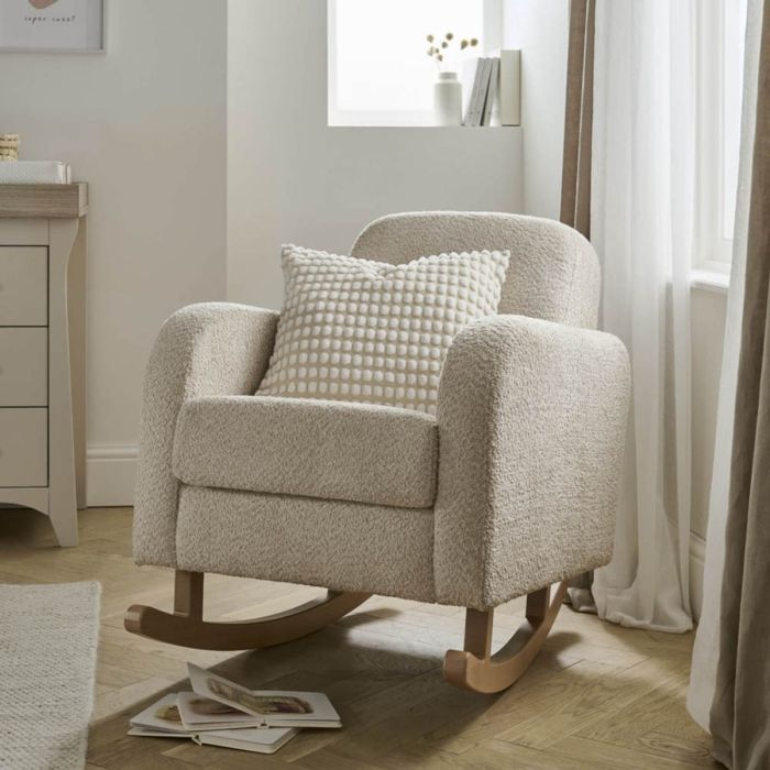 CuddleCo Etta Nursing Chair - Boucle Mushroom product image