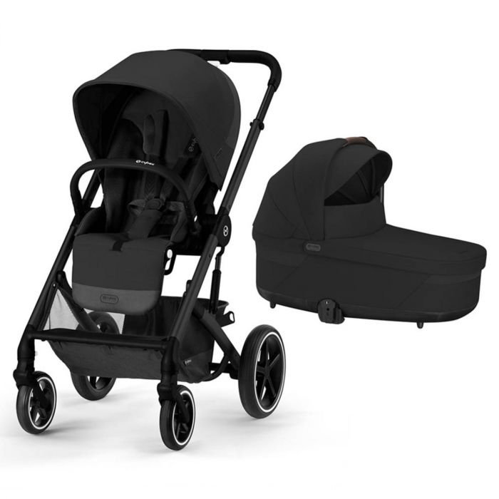 Cybex Balios S Lux Black Pushchair & Carrycot - Moon Black product image