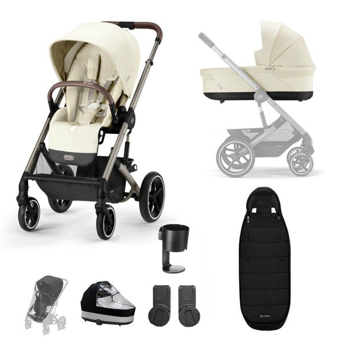Cybex Balios S Lux Taupe Essentials Bundle - Seashell Beige product image