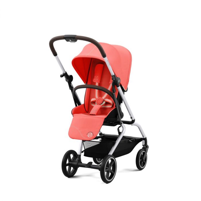 Cybex Eezy S Twist+ 2 Silver Stroller - Hibiscus Red  product image