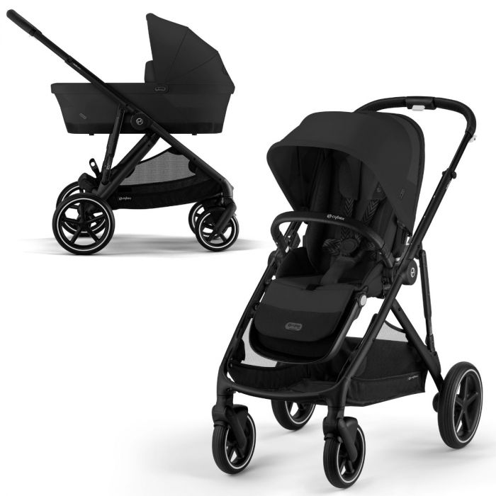 Cybex Gazelle S Stroller + Carrycot - Moon Black product image