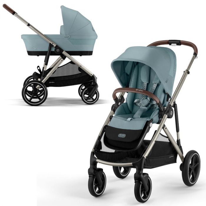 Cybex Gazelle S Stroller + Carrycot - Sky Blue product image