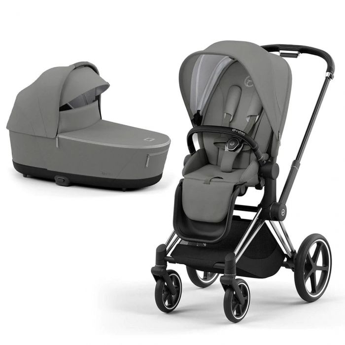 Cybex Priam Pushchair with Lux Carrycot - Soho Grey (2022) product image