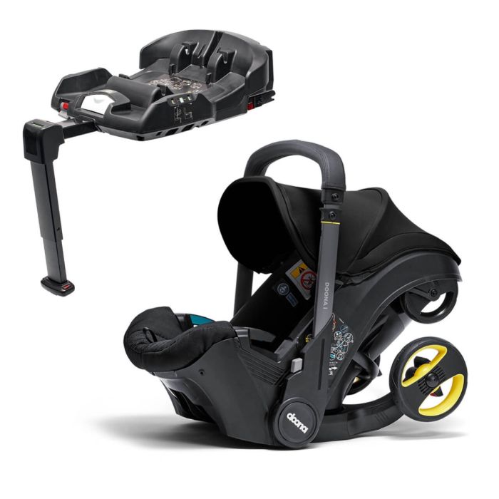 Doona i Infant Car Seat Stroller + IsoFix Base - Nitro Black product image