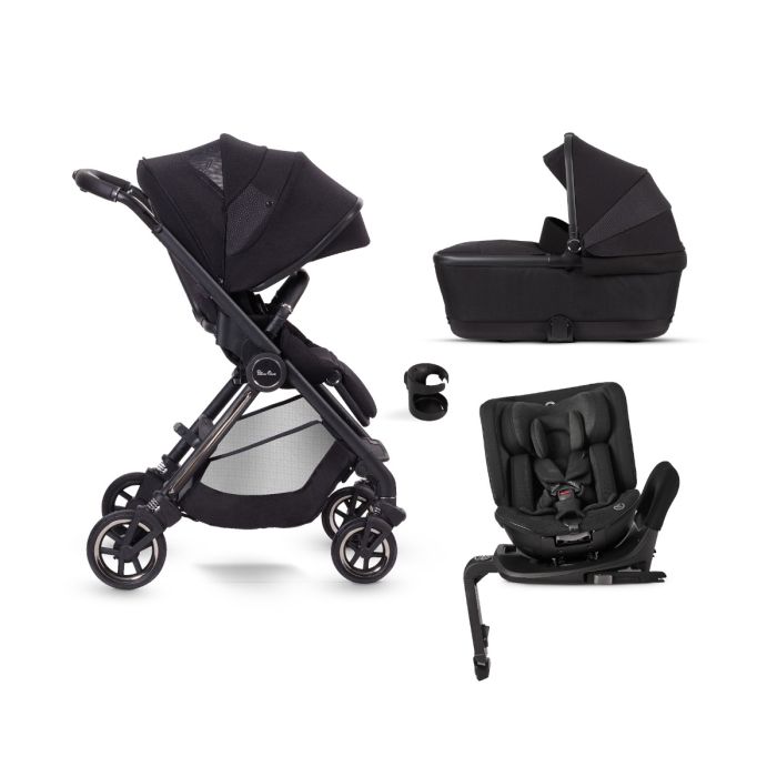 Silver Cross Dune + First Bed Folding Carrycot + Motion All Size - Space product image