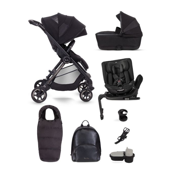 Silver Cross Dune + First Bed Folding Carrycot + Ultimate Pack + Motion All Size - Space product image