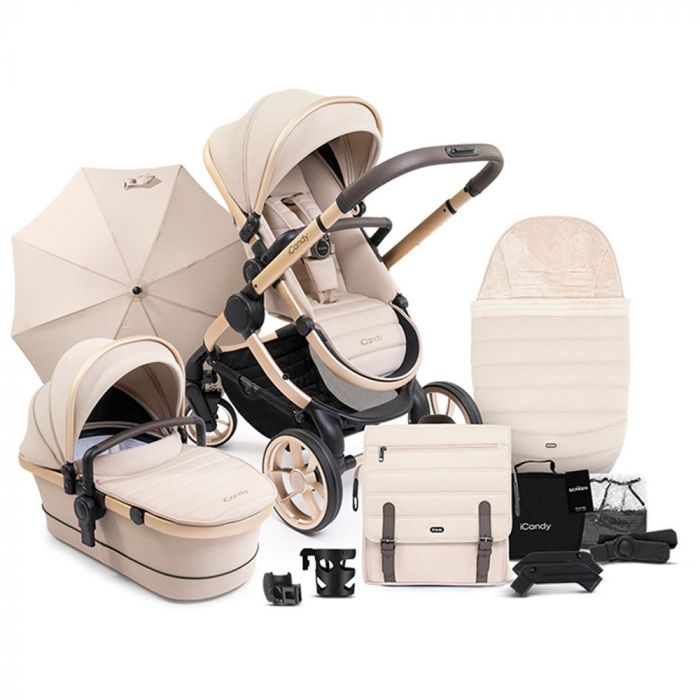 iCandy Peach 7 with Complete Accessory Bundle - Biscotti product image