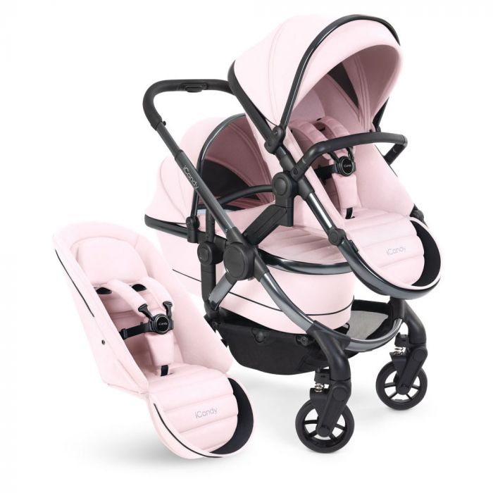 iCandy Peach 7 Double Pushchair - Blush product image