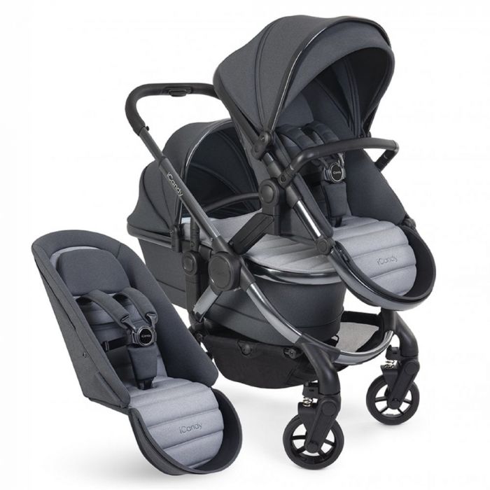 iCandy Peach 7 Double Pushchair - Truffle product image