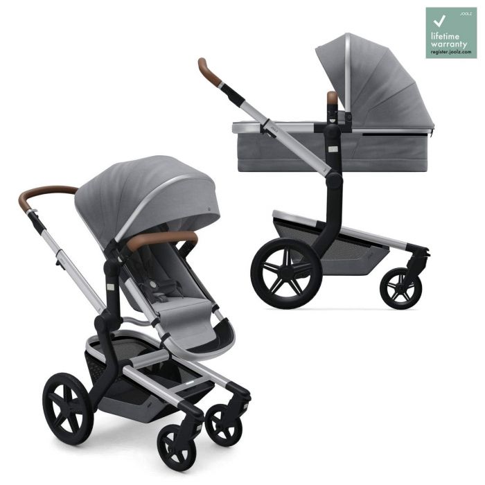 Joolz Day+ Pushchair & Carrycot - Gorgeous Grey product image