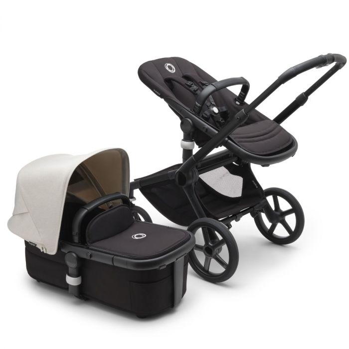 Bugaboo Fox 5 Pushchair & Carrycot - Misty White Canopy product image