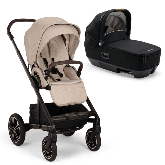 Nuna MIXX Next Pushchair + CARI Carrycot - Biscotti (2024) product image