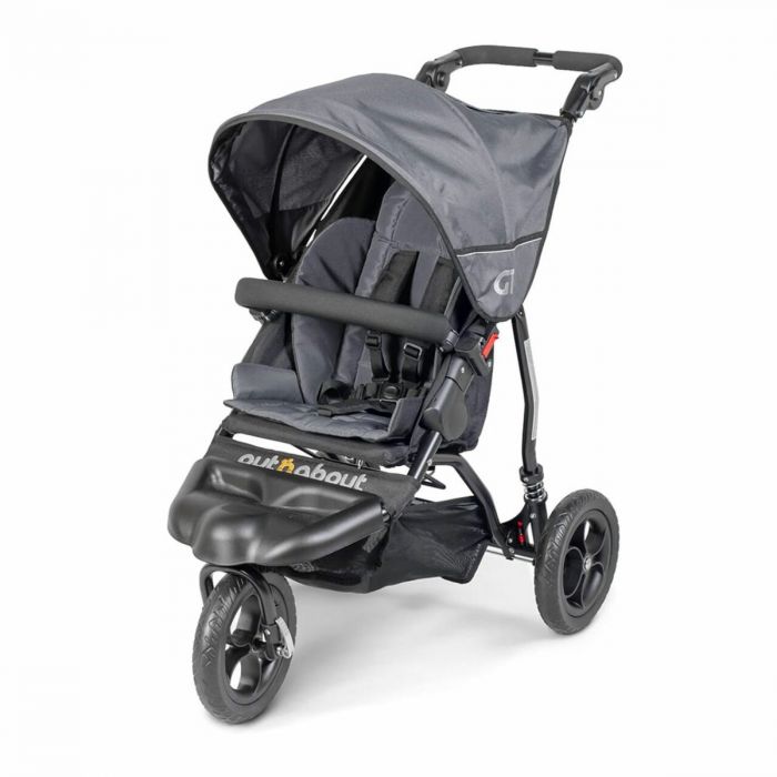 Out 'n' About GT Stroller - Steel Grey