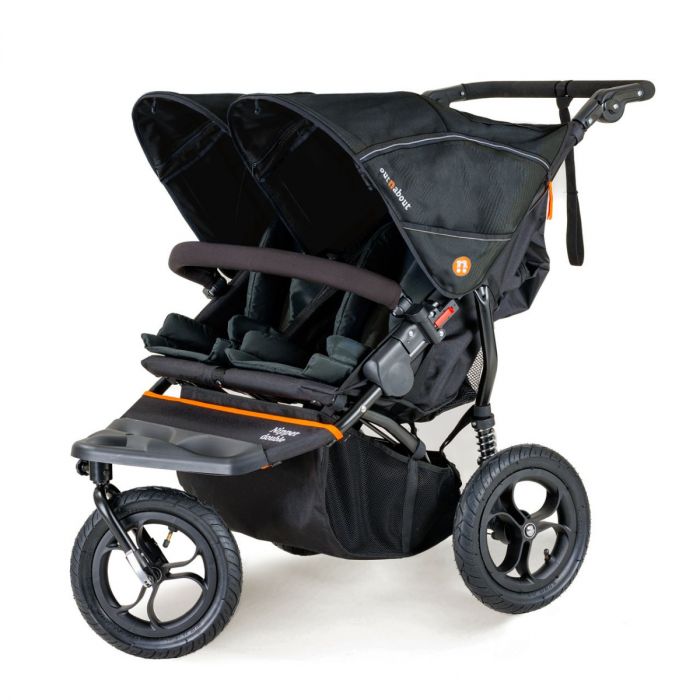 Out n About Nipper V5 Double Pushchair - Forest Black product image