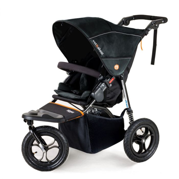 Out n About Nipper V5 Single Pushchair - Forest Black product image