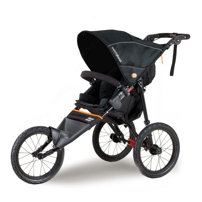 Out n About Nipper Sport V5 Single Pushchair - Forest Black product image