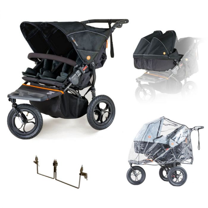 Out n About Nipper V5 Twin Starter Bundle - Forest Black product image