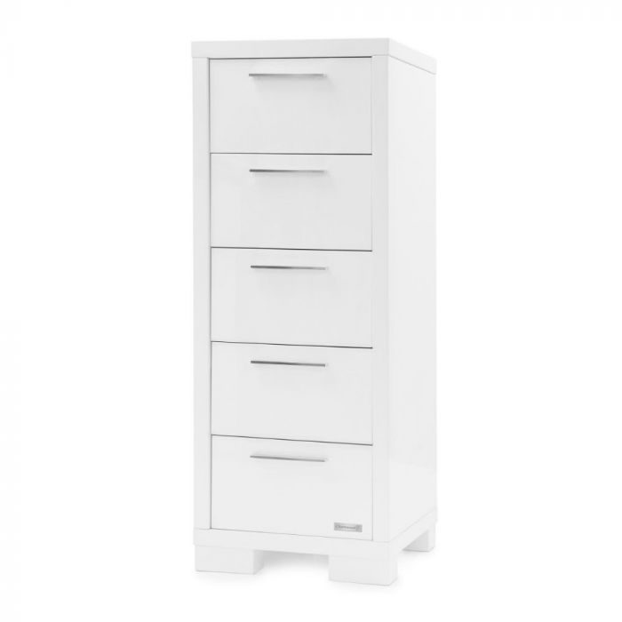 Babystyle Tall Boy Chest of Drawers - Aspen