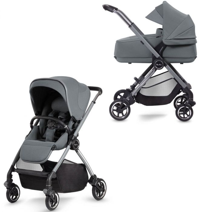 Silver Cross Dune + Compact Folding Carrycot - Glacier product image