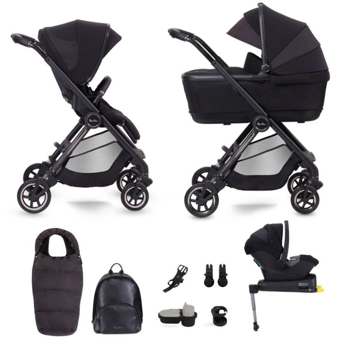 Silver Cross Dune + First Bed Folding Carrycot + Ultimate Pack - Space product image